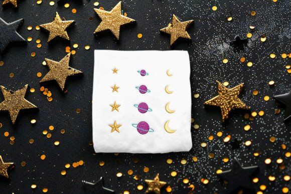 Celestial Moon Stars Micro Embroidery Review