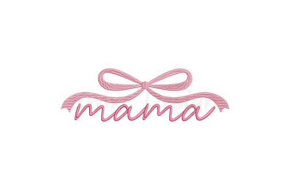 Coquette Bow Mama Embroidery Design Review