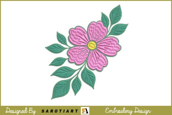 Flower Embroidery Beautiful Design Review