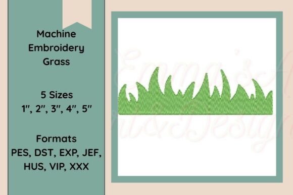 Grass Machine Embroidery Design Review