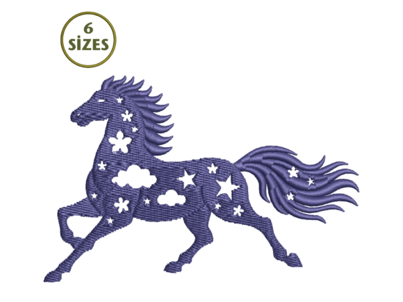 Night Horse Embroidery Design Review for Etsy Sellers