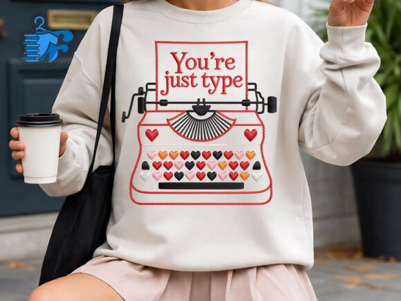 Review: You’re Just My Type Embroidery Design