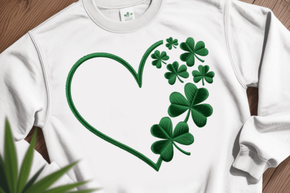 Shamrock Heart Embroidery Design, St Review