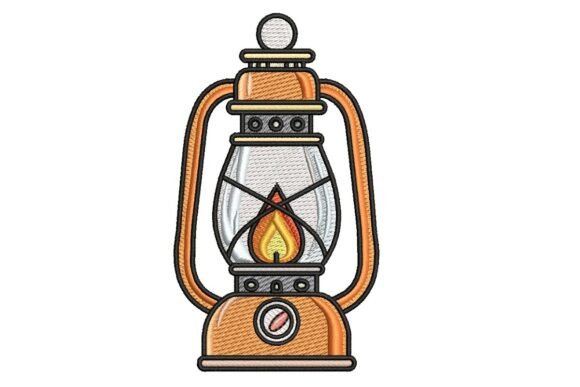Vintage Oil Lantern Embroidery Review